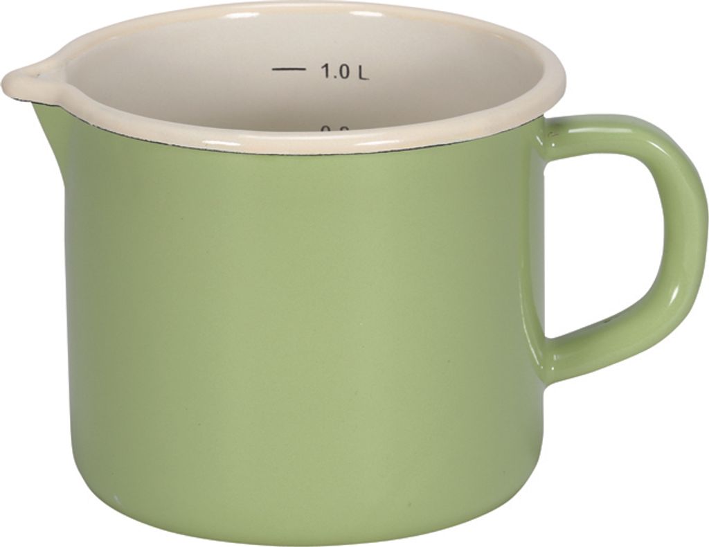 Krüger 17012PAG Milchtopf m Ausg. 12cm, grün (1 Stück) Produktbild 