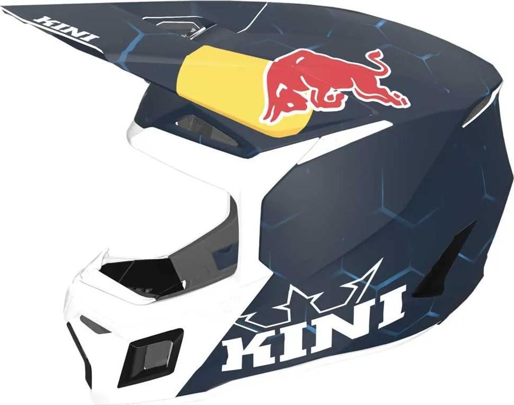 Kini Red Bull Mx3 1.0 Offroad-helm Junior Blau M Blau M Produktbild 