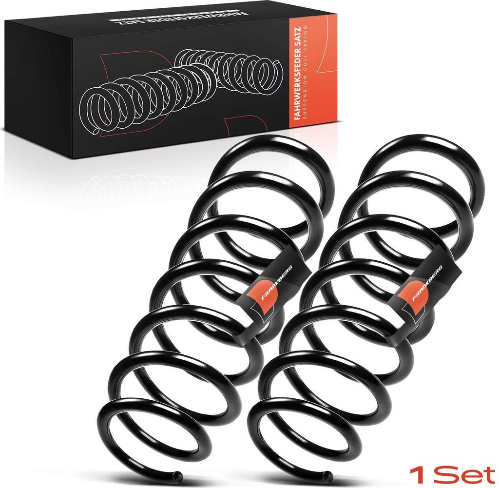Frankberg 2x Fahrwerksfeder Vorderachse für BMW 5er F10 F10 F18 F11 2.0L 2.5L 3.0L 1.6L 2009-2016