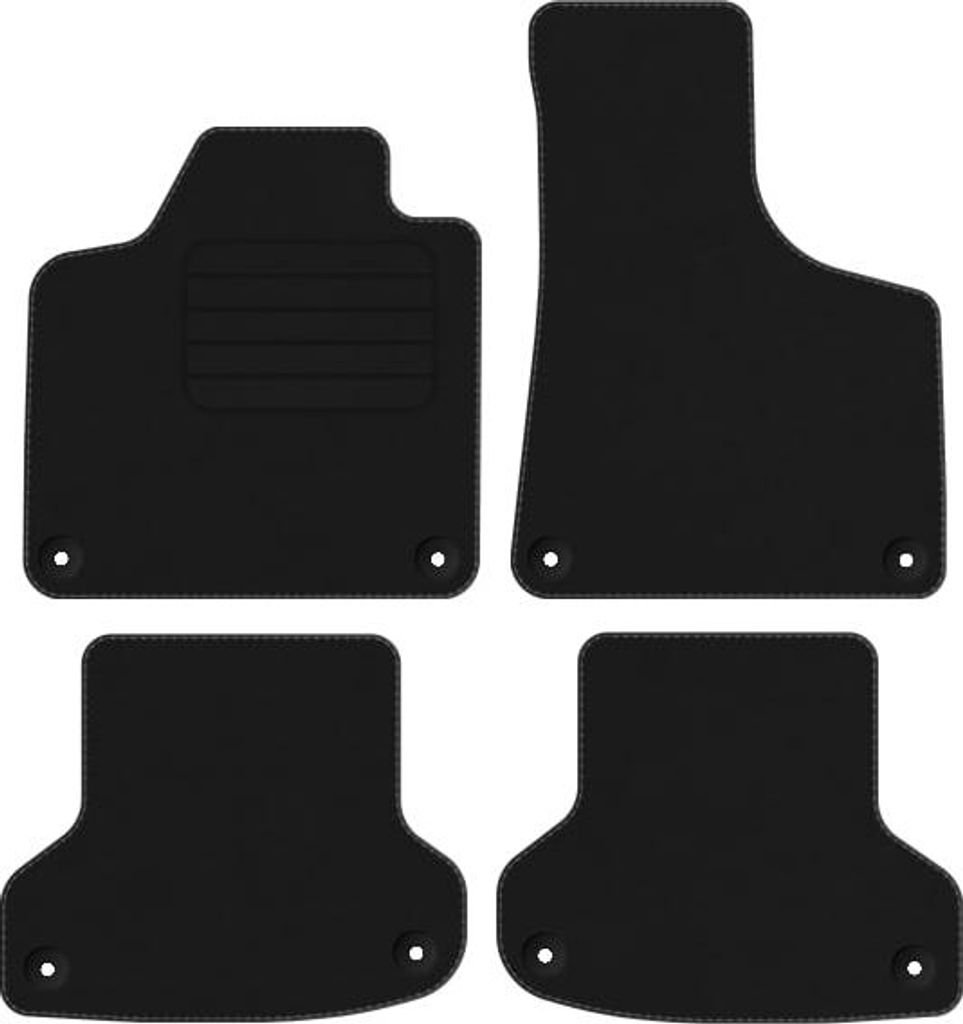 Velours Fußmatten für Audi RS3 8P Bj. 2011 - 2012 Automatten Passform Neu BASIC