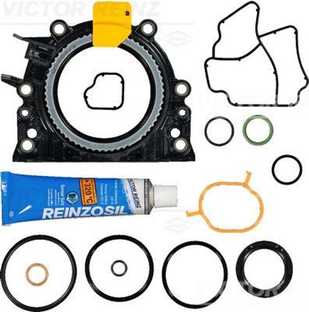 REINZ 08-40848-01 Dichtungssatz Kurbelgehäuse für VW GOLF VI (5K1) TOURAN (1T1, 1T2) TIGUAN (5N) Transporter V Bus GOLF PLUS (5M1, 521) Passat Va...