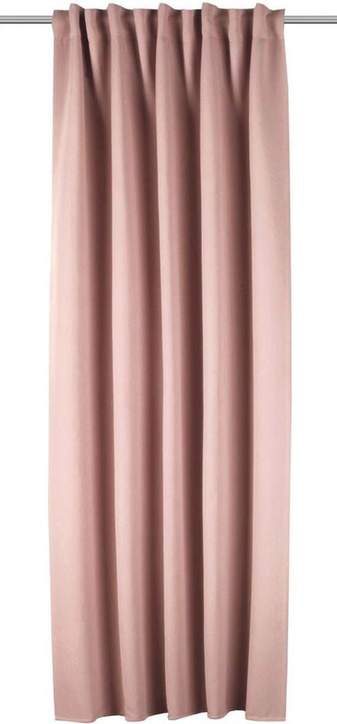 Neusser Collection Verdunklungsschal mit Gardinenband rosé 135x245 cm