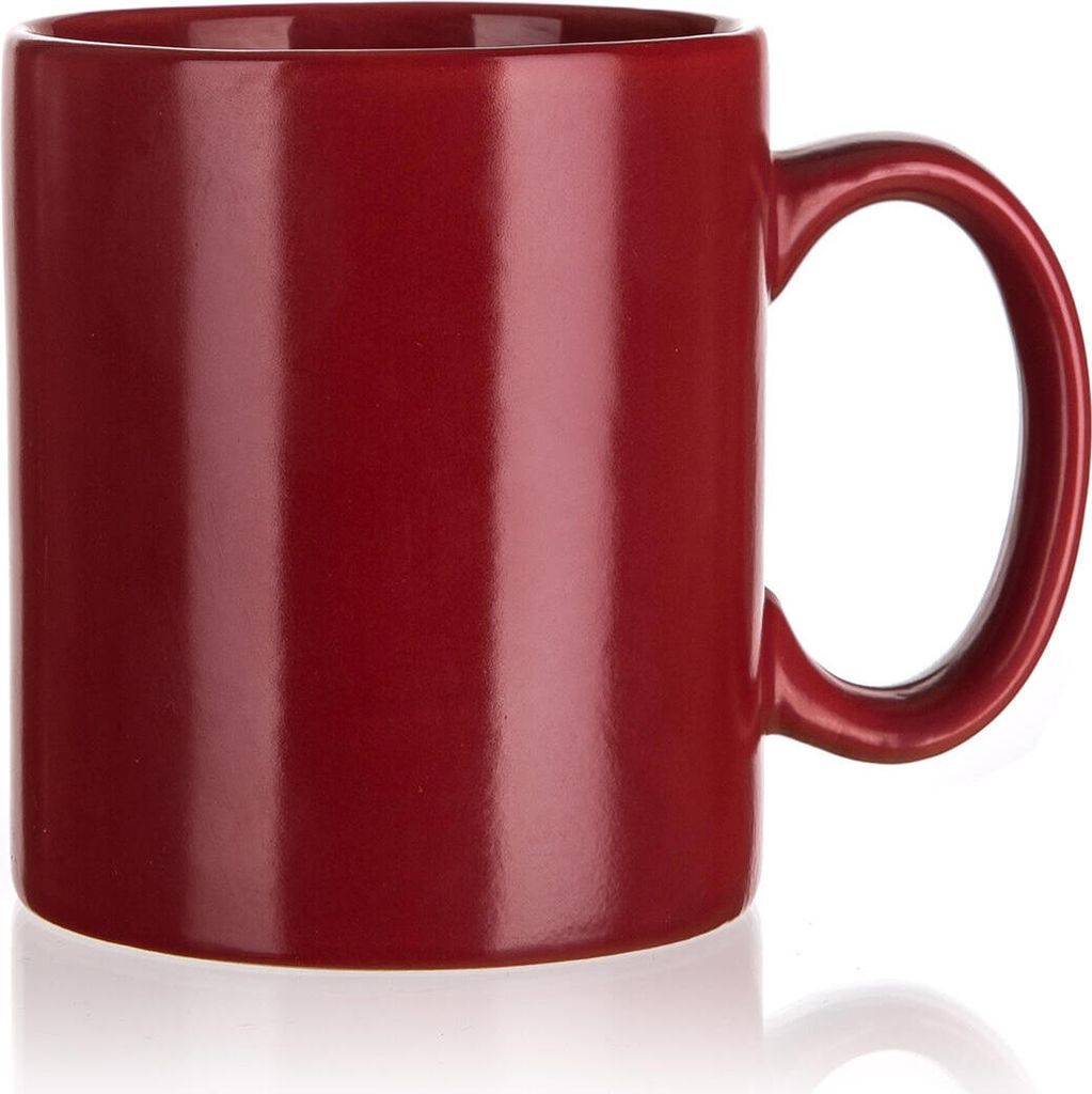 becher 350ml MAT BORDO Keramik Produktbild 