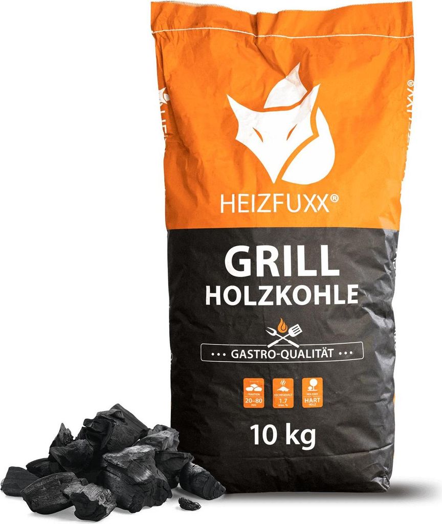 Heizfuxx Grillholzkohle » Gastro-Qualität « 10kg Produktbild 