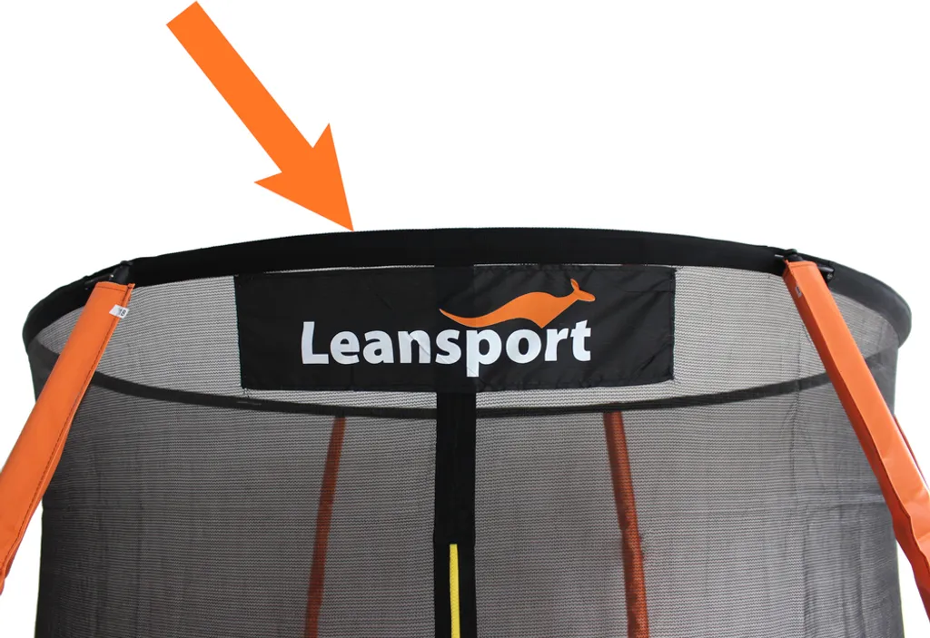 Anneau supérieur en acier galvanisé pour trampoline 8ft Lean Sport