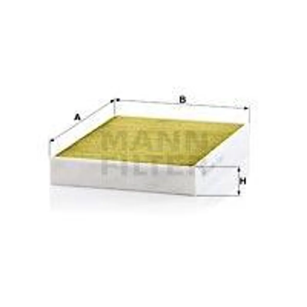Filtre habitacle charbon actif FP 2847/1 anti-allergène et pollen