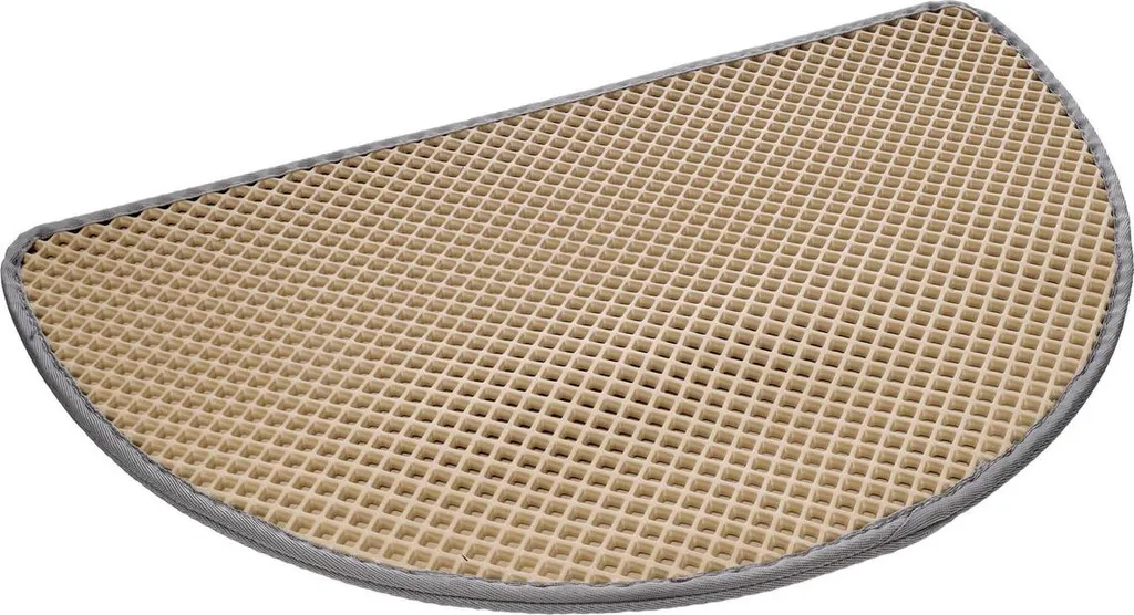Tapis de litière pour chats Flamingo alvéolé grand format de 65cm