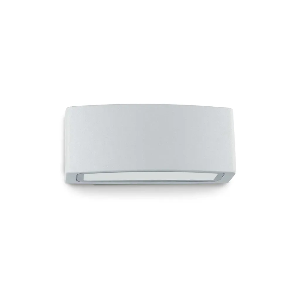 Éclairage mural compact ANDROMEDA gris pour petits espaces et couloirs