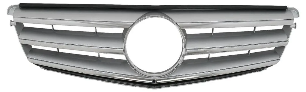Calandre Mercedes Classe C W204 S204 Sport 2007-2014 Argentée