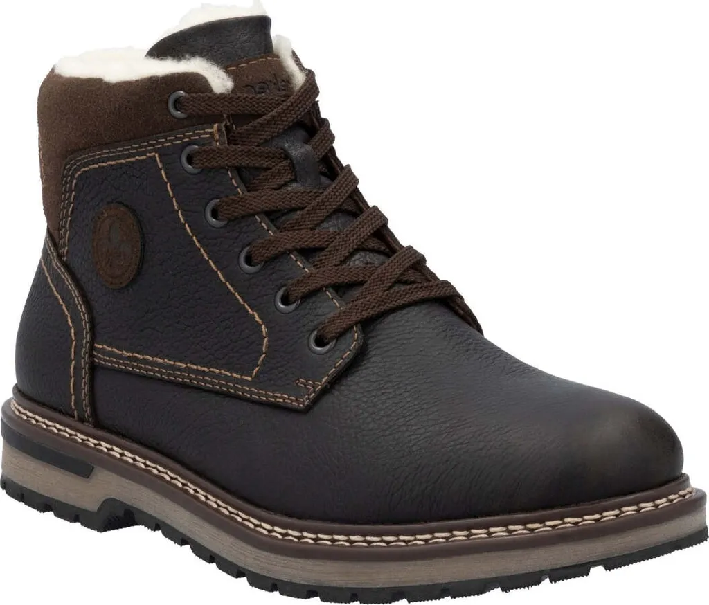 Bottines Rieker Marron F3842-25 avec Semelle Anti-stress Homme Taille 44