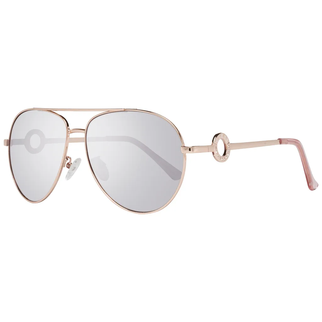 Guess GF 0364 28U Lunettes de Soleil avec Monture Légère en Or Rose