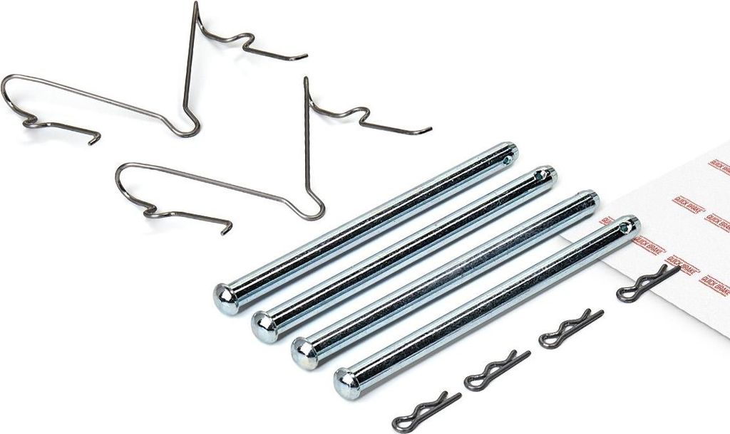 QUICK BRAKE 109-0040 Zubehörsatz Scheibenbremsbelag Vorne für TOYOTA HILUX III Pick-up (TGN1, GGN2, GGN1, KUN2, KUN1) für NISSAN NV400 Kastenwagen