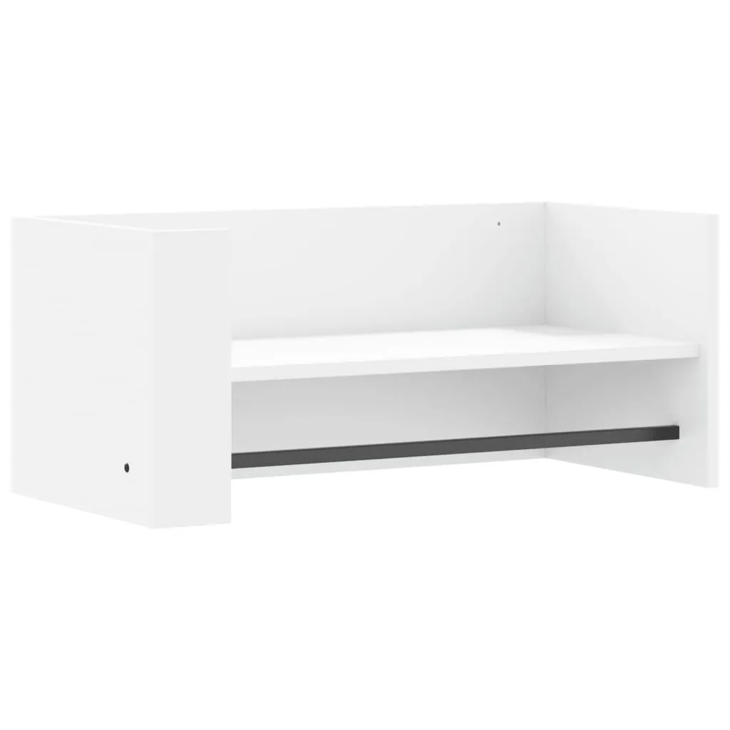 Mensola SYFAX Bianco 70,5x35x30,5 cm - Scaffale Robusto Multistrato