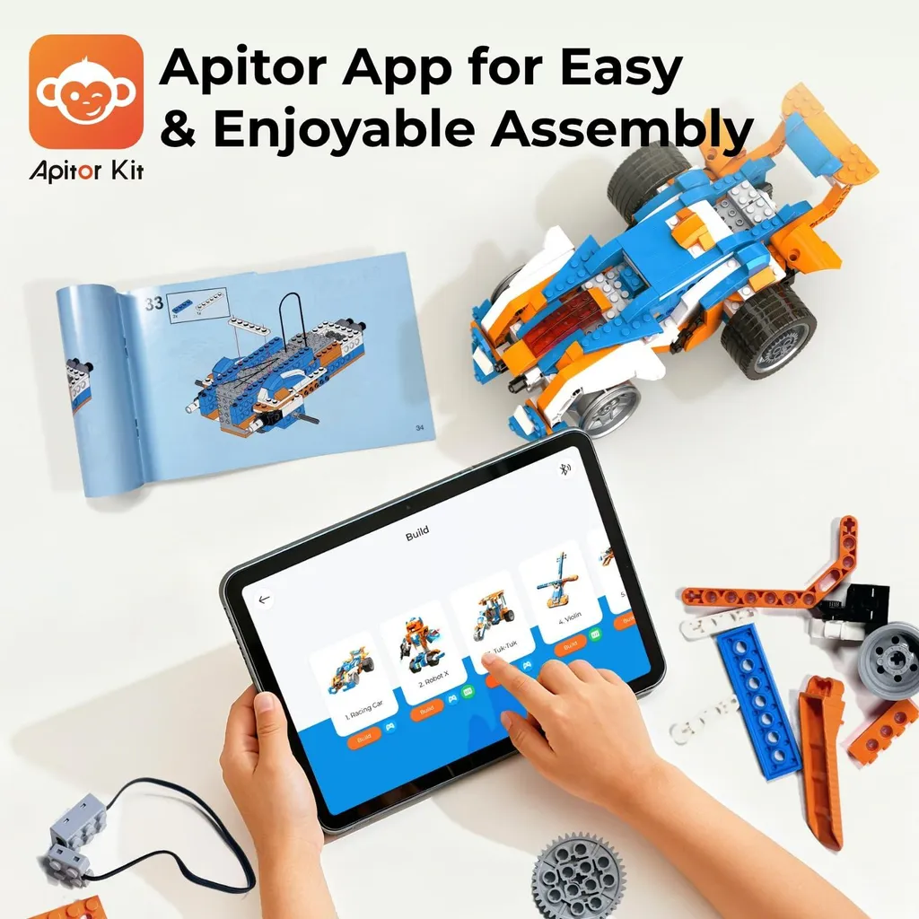 Robot programmable éducatif STEM 12 modèles avec application dédiée 600p - 5