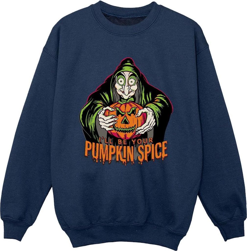 Disney - "Pumpkin Spice" Sweatshirt für Jungen BI56651 (128) (Dunkles Marineblau)