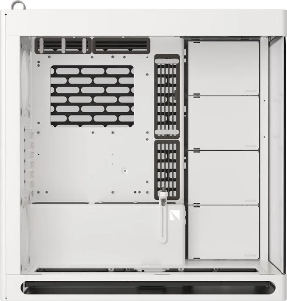 Boîtier PC HAVN HS 420 Blanc gestion de câbles SimpliCable - 2
