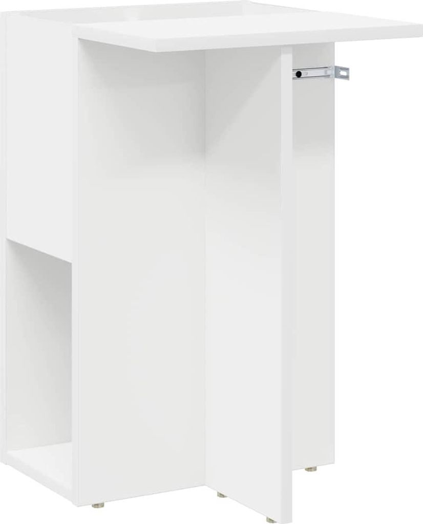 Beistelltisch Weiß 35 x 40 x 55 cm Holzwerkstoff