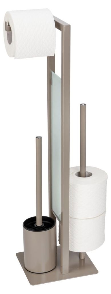 WENKO set per WC a libera installazione Porta rotolo di Immagine del prodotto 