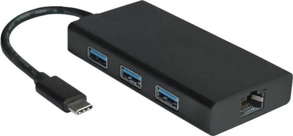 Adaptateur Réseau USB-C vers RJ45 Gigabit et Hub 3 Ports USB 3.0 Type A