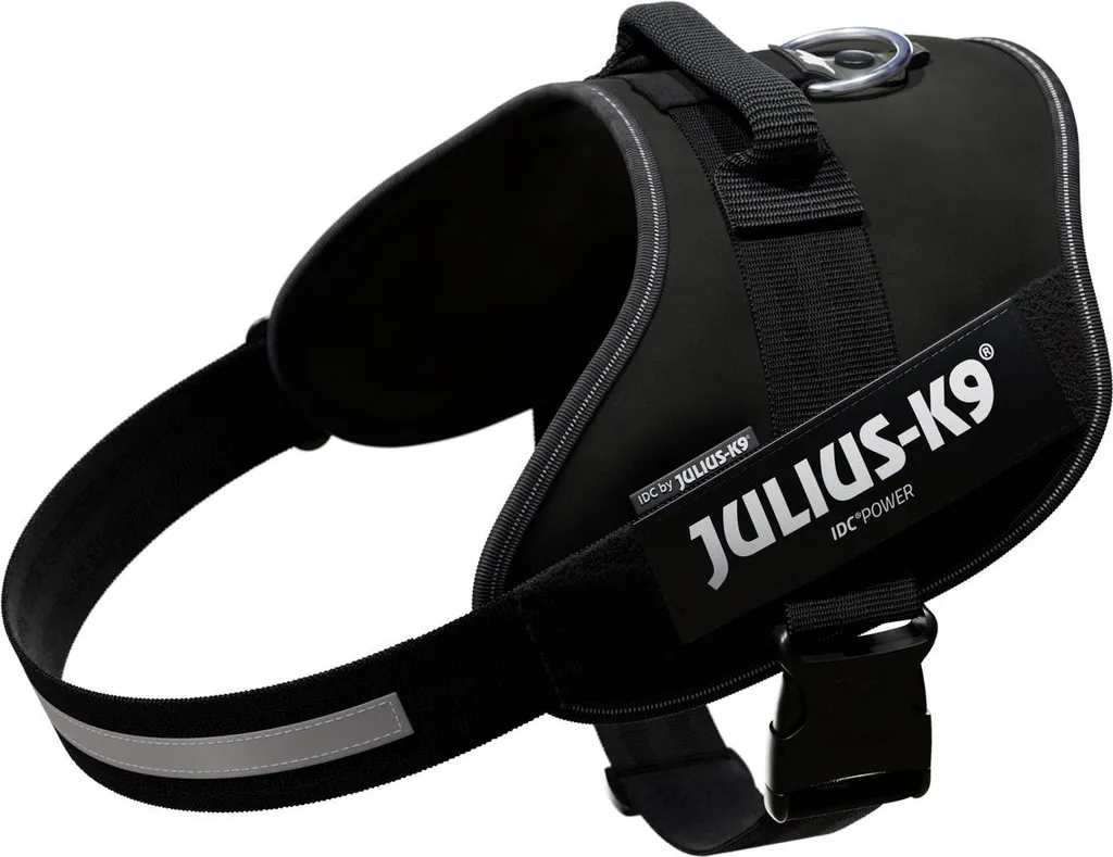 Julius-K9® IDC® Powerharness Nero Taglia 0-4 | Pettorina Cane Professionale