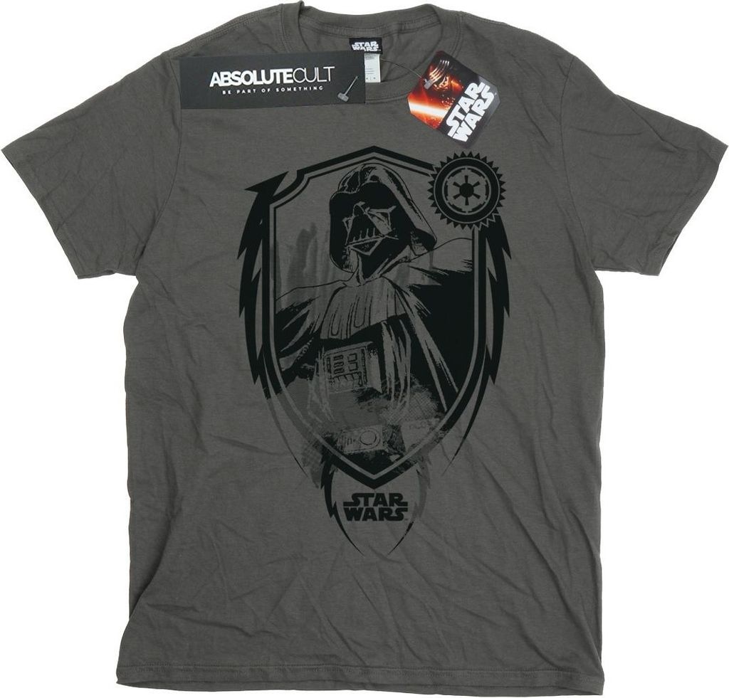 Star Wars - T-Shirt für Herren BI45970 (L) (Holzkohle)