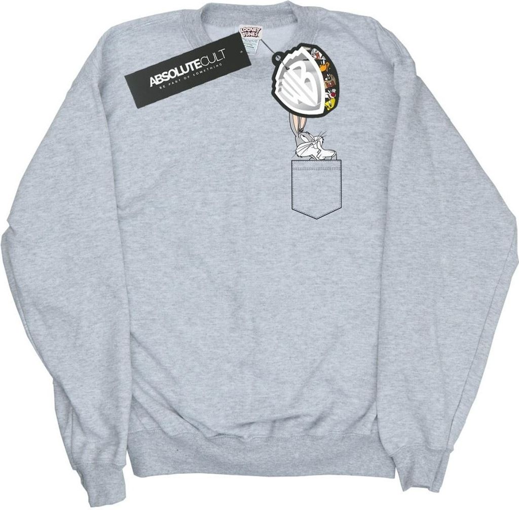 Looney Tunes - Sweatshirt für Herren BI32594 (XXL) (Grau)