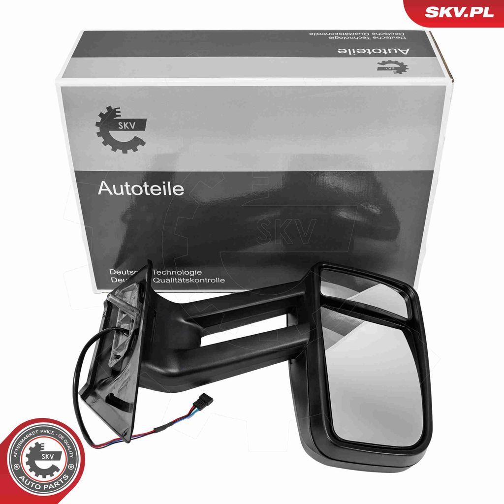 ESEN SKV 97SKV725 Außenspiegel Seitenspiegel Links für VW CRAFTER 30-50 Kasten (2E) Elektrisch