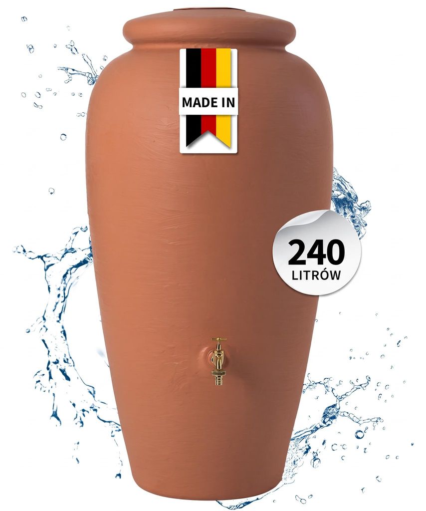 GARANTIA amfora 240 l terakota Zdjęcie produktu  Obraz wygenerowany przez AI