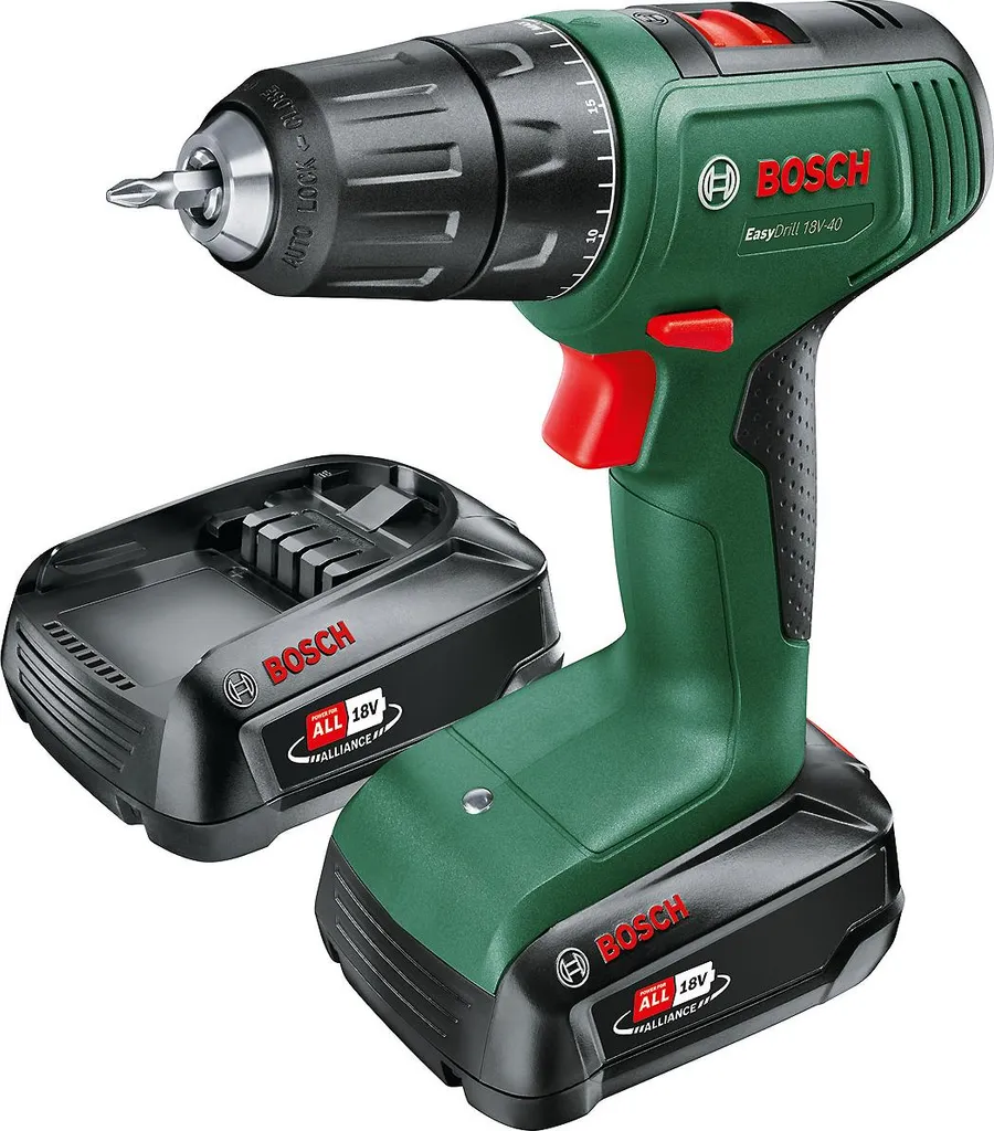 Perceuse sans fil Bosch 18V : Fini les pannes de batterie en travaux