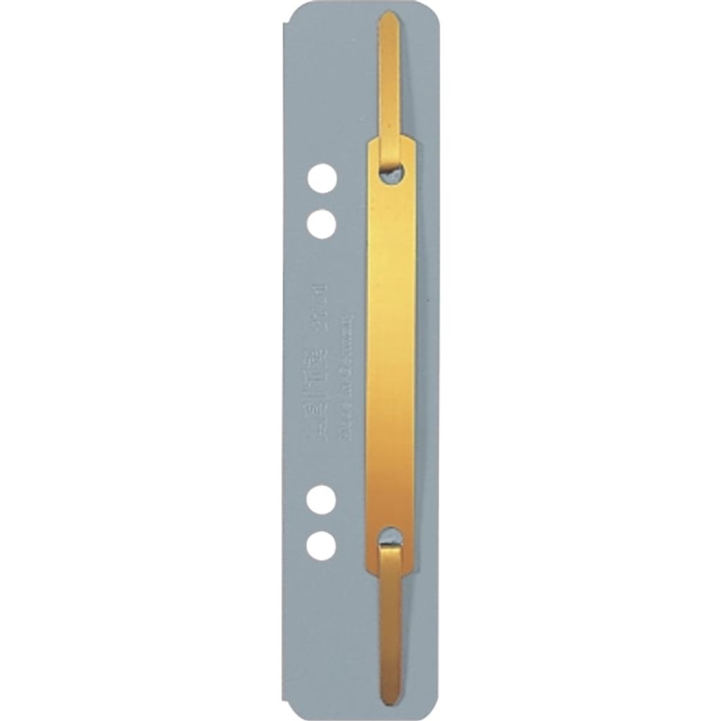 LEITZ Heftstreifen 35 x 158 mm Karton grau 25 Stück Produktbild 