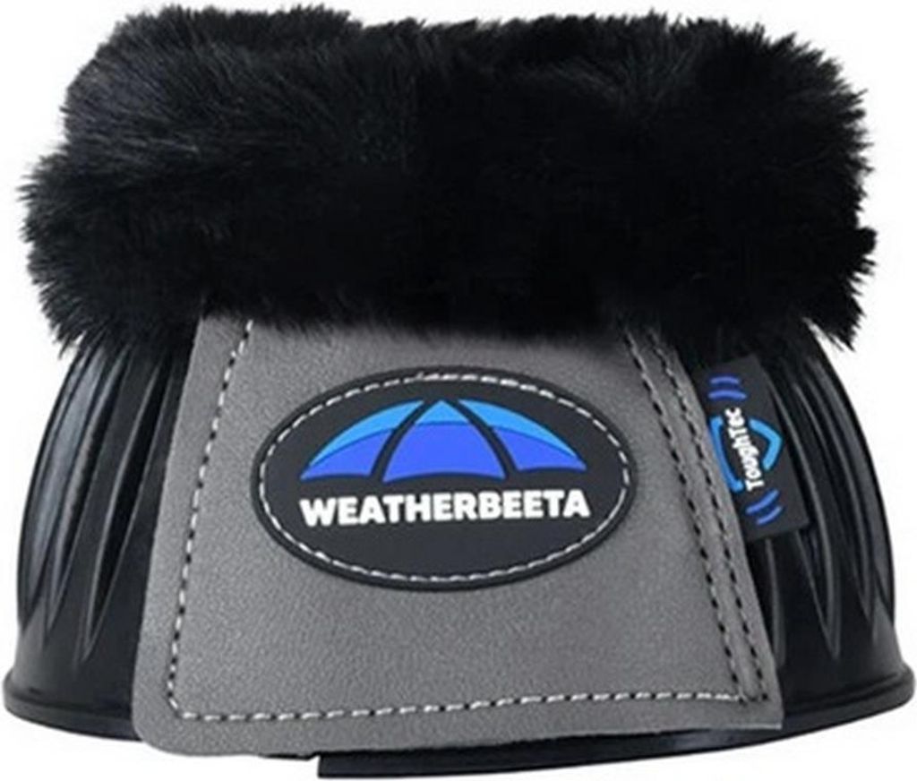 Weatherbeeta - Springglocken "Tough Tec Prime", Fleece WB2283 (9 cm x 42 cm) (Schwarz/Grau)