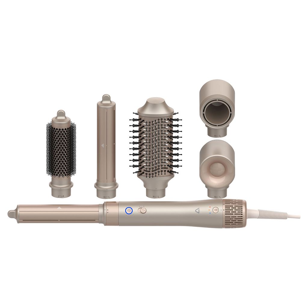 AMBIANO 5in1 Haarstyler, grau/rosa Produktbild 