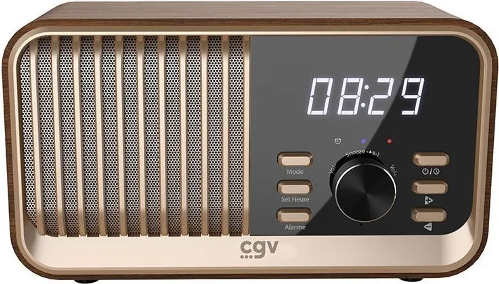 Radio Portatile Bluetooth Vintage BeBop FM Legno - Batteria Integrata