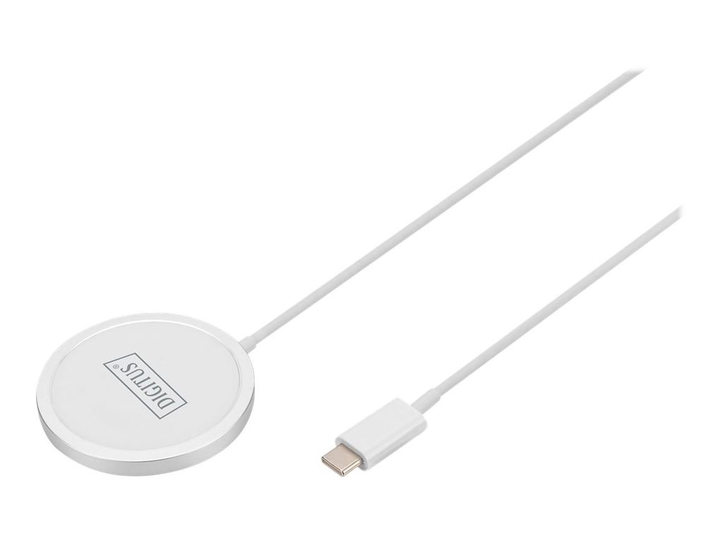 Bezdrôtová nabíjacia podložka DIGITUS, magnetická, 15 W Obrázok produktu 