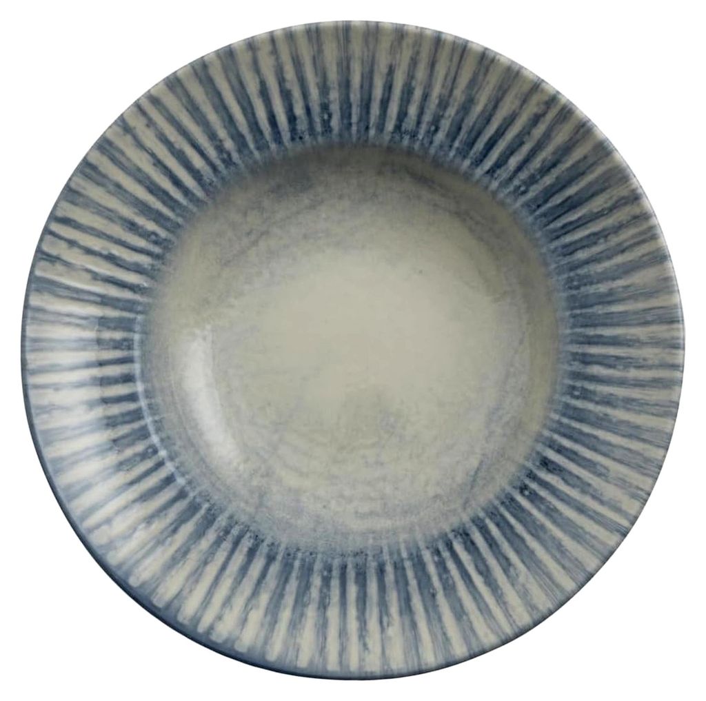 Pastateller Cm 27 Sunlight Blue Stoneware
