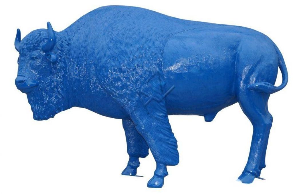 Design Figur Statue Skulptur Figuren Skulpturen Dekoration Deko Büffel 270x180cm