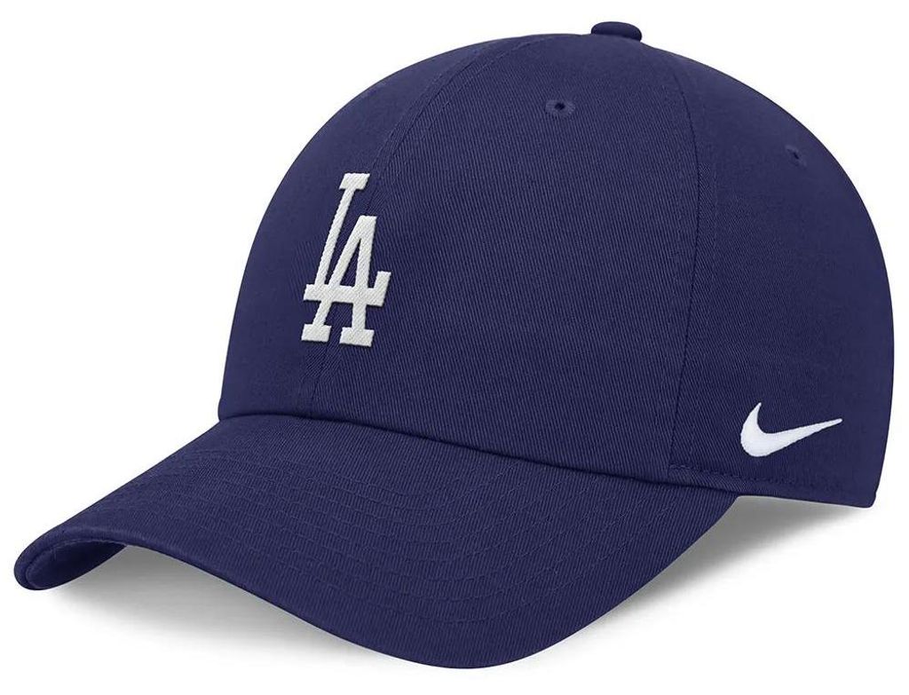 Nike Mlb Los Angeles Dodgers Club Unstructured Kappe Blau M-L Blau M-L