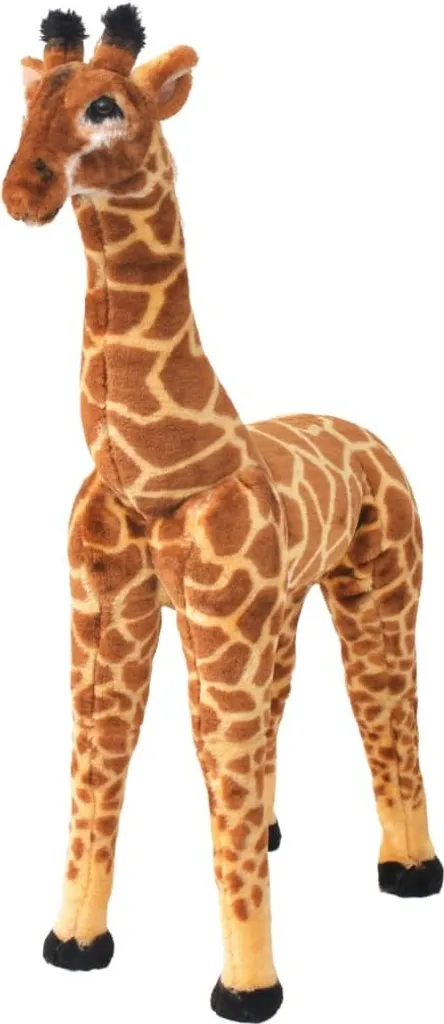 Peluche Girafe géante pour chambre enfant - Décoration Savane ludique