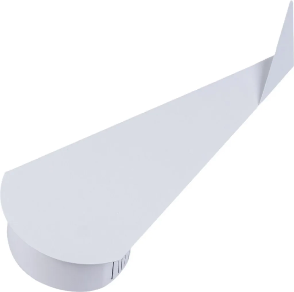 Applique LED 3W blanc chaud en métal blanc IP20 Abigali Pawn-W 36 x 14cm