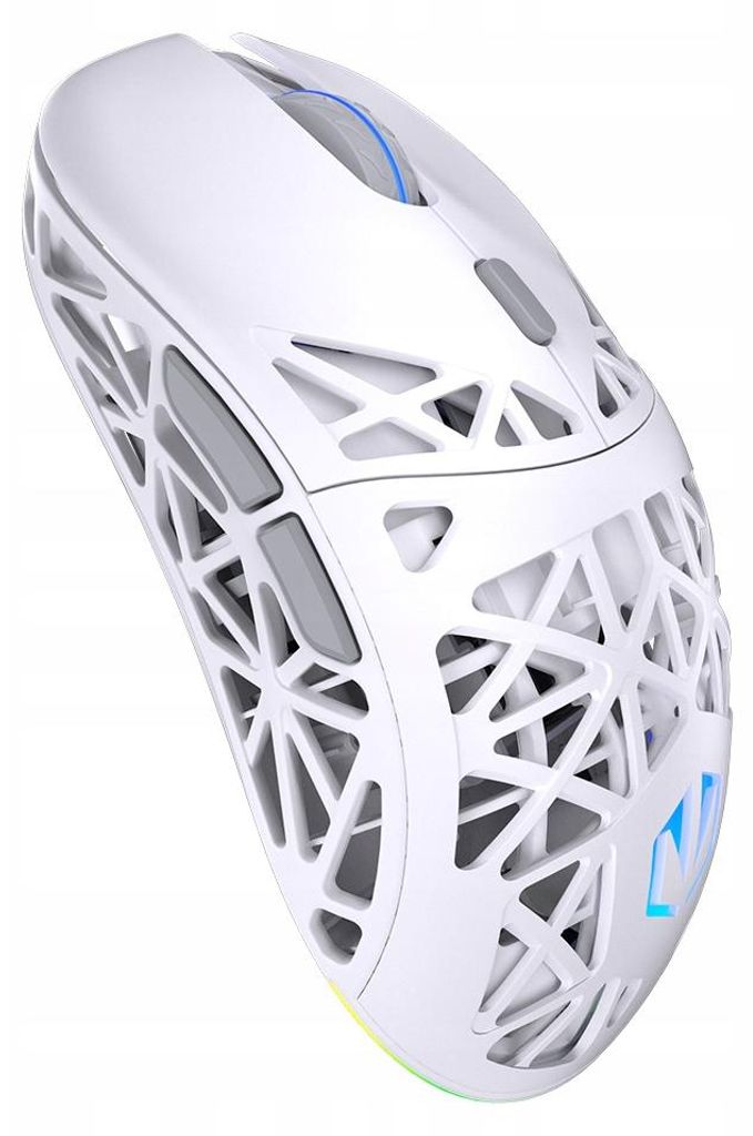 ENDORFY Kabellose Gaming-Maus LIV Wireless Onyx White, RGB, Produktbild 
