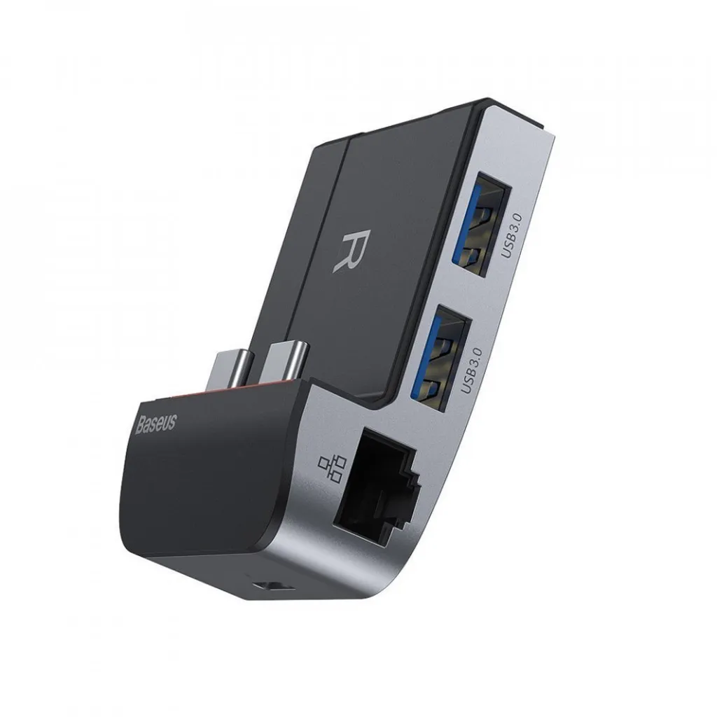 Hub USB Multifonction Adaptateur MacBook Pro Type C 6 en 1