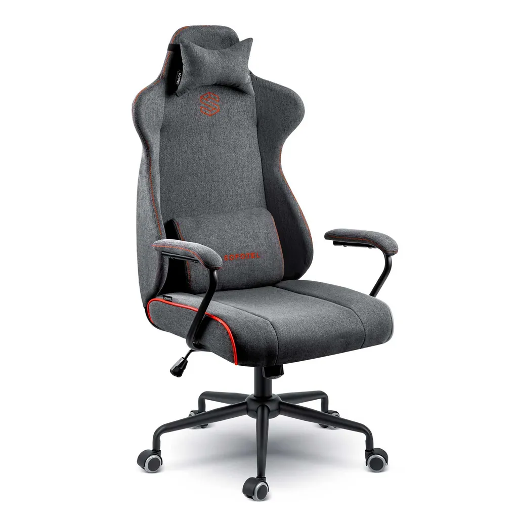 Fauteuil de Bureau Sofotel Verona 2583 Gris - Fini le Mal de Dos au Bureau