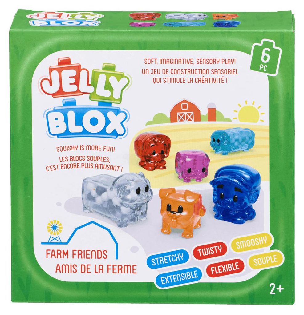 Set Amici della Fattoria - Gioco di costruzioni -Jelly Blox Immagine del prodotto 