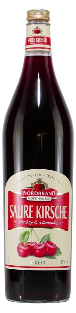 Nordbrand Saure Kirsche Likör (3,0L) Produktbild 