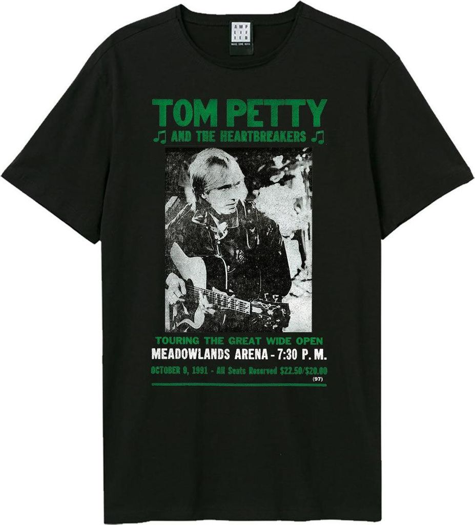 Amplified - "Meadowlands Arena" T-Shirt für Herren/Damen Uni GD4312 (XS) (Schwarz)