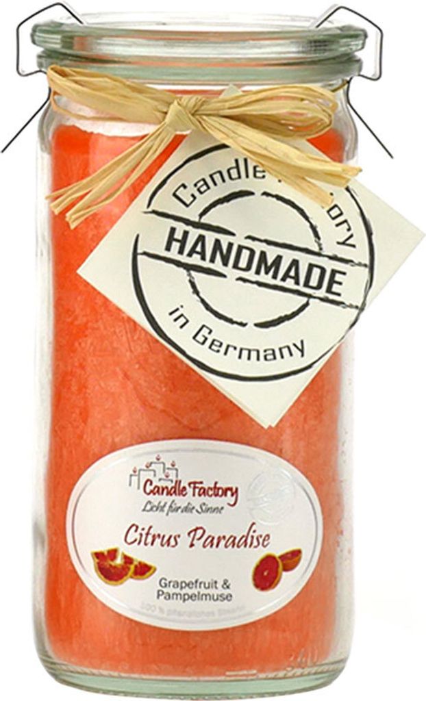 Candle Factory Duftkerze Mini-Jumbo "Citrus Paradise", Produktbild 