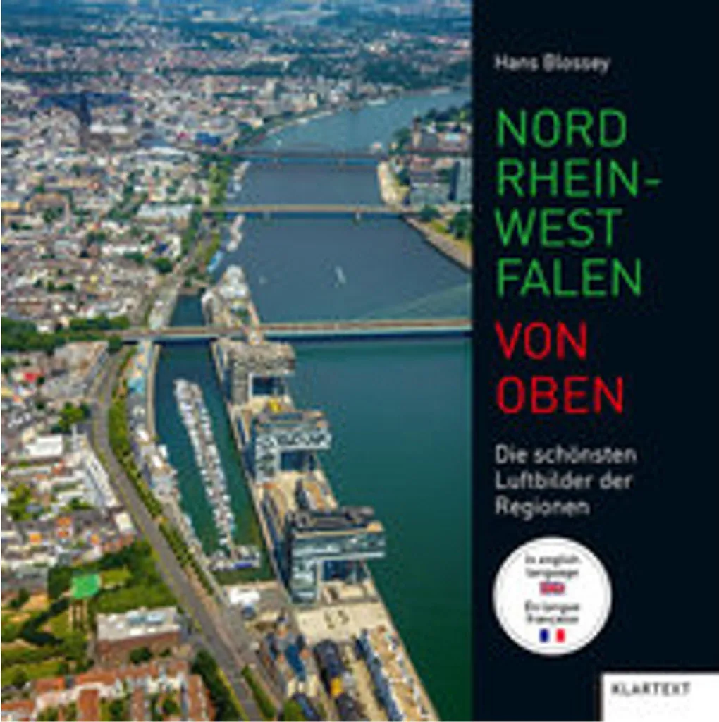 Beau livre photo Nordrhein-Westfalen von oben en grand format relié