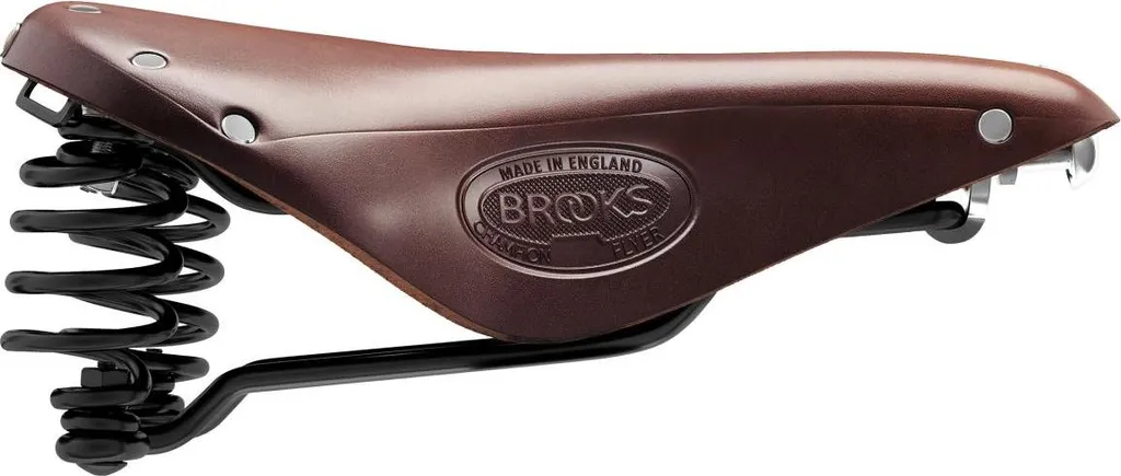 Selle Brooks Flyer B396H00A07205 Finie les Douleurs à Vélo Marron