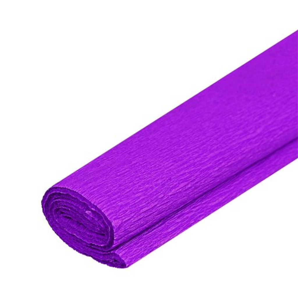 Papier crêpé 50x200 cm violet Image du produit 