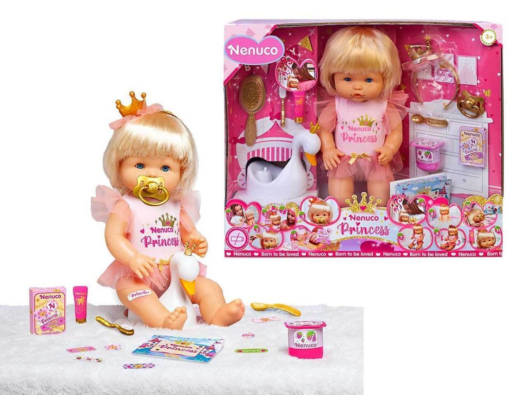 Famosa NFN61000, Babypuppe, Weiblich, 3 Jahr(e), Mädchen, 350 mm, Mehrfarbig